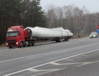 Windkraftanlagen Transport - LKW